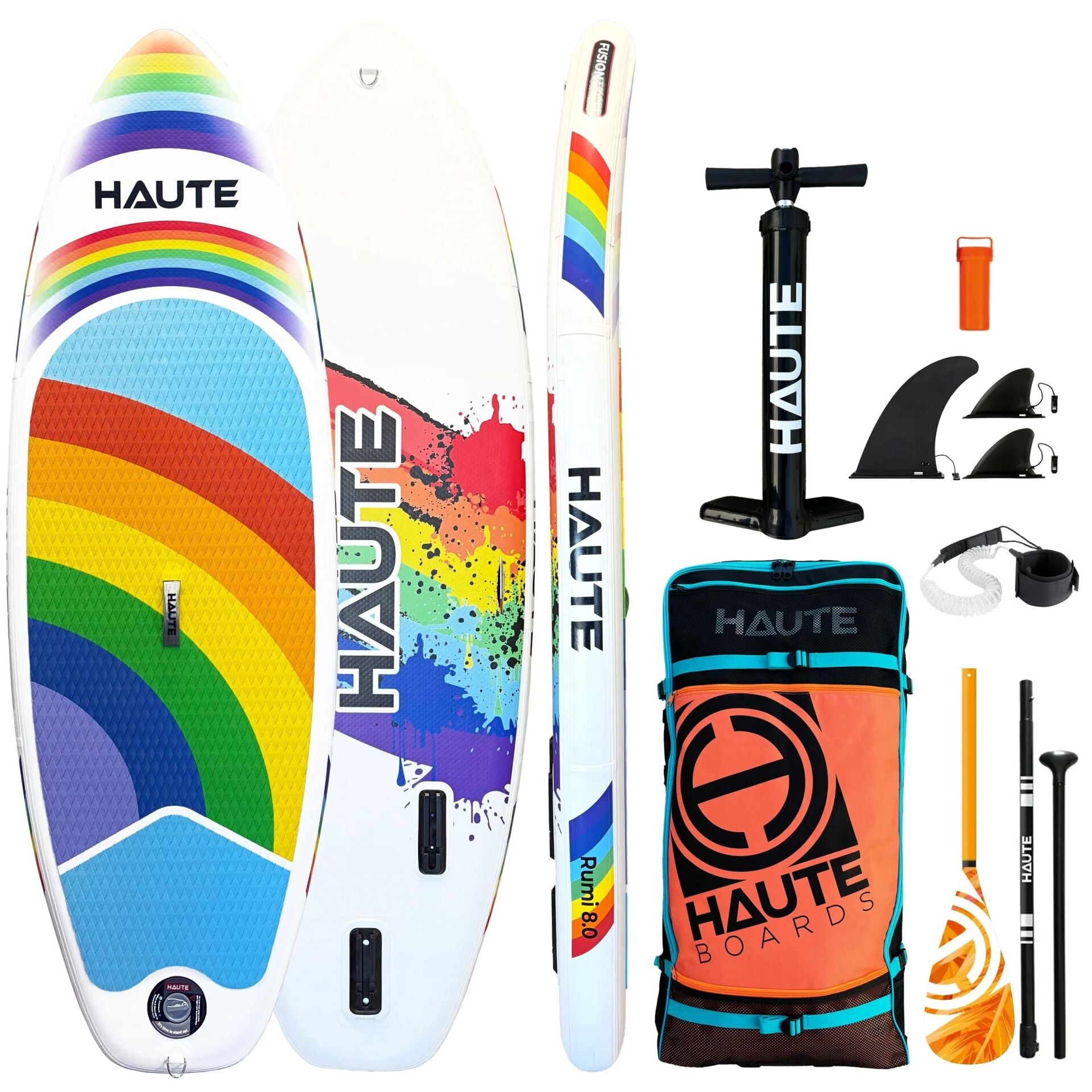 Haute Rumi 8'0 Şişme Sup Paddle Board Full Set Çocuk Boardu-TKNFS000029
