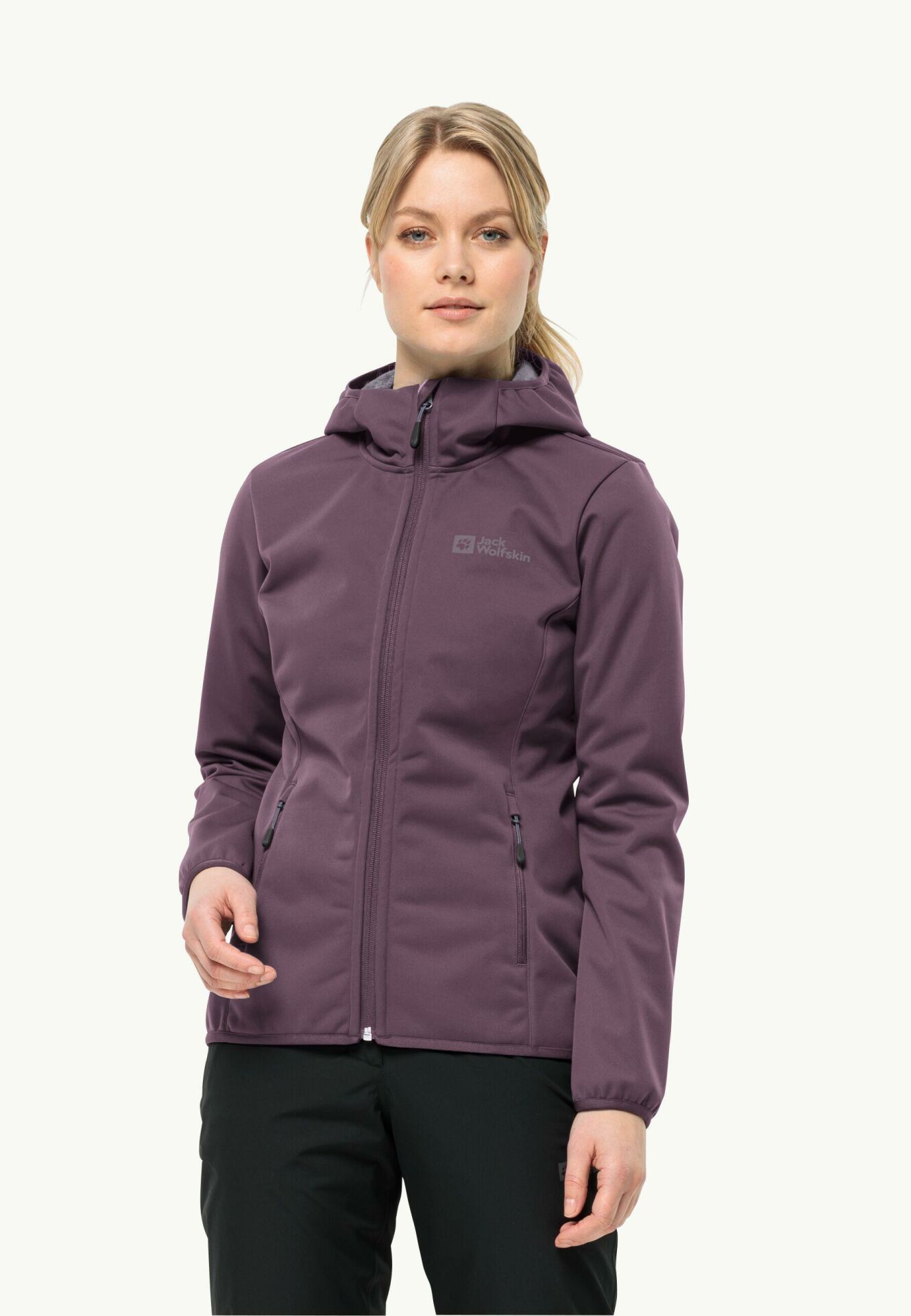 Jack Wolfskin Windhain Hoddy Kadın Softshell Ceket-1307481