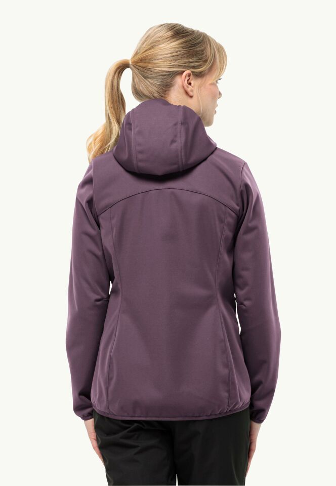 Jack Wolfskin Windhain Hoddy Kadın Softshell Ceket-1307481