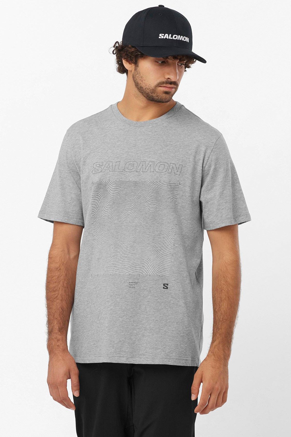 Salomon Graphic SS Tee Erkek T-Shirt-LC2219300