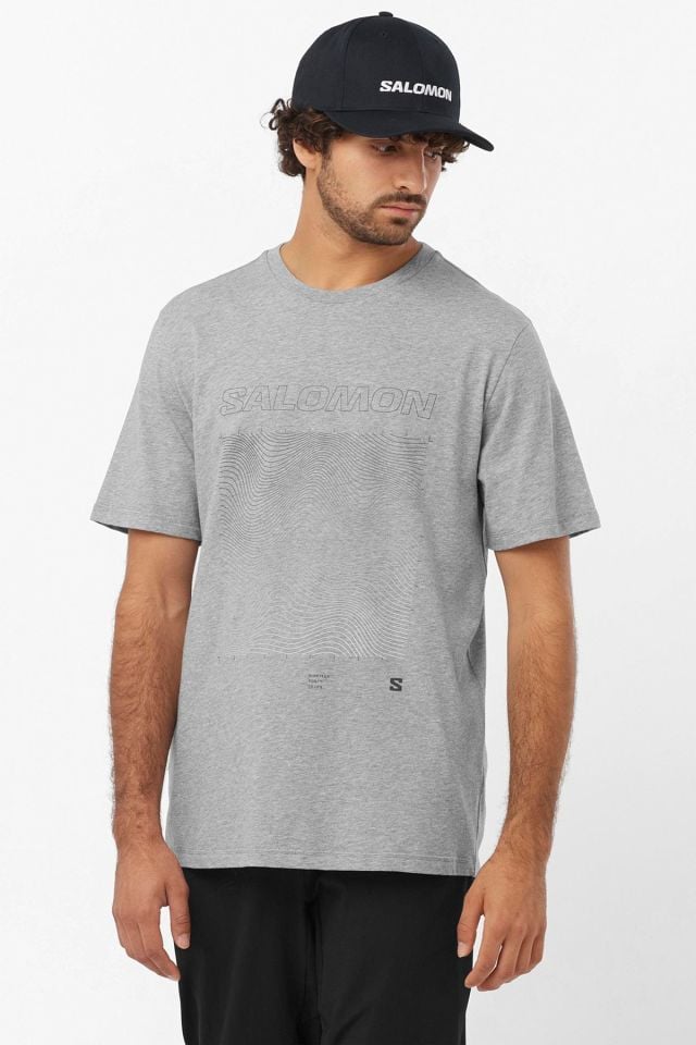 Salomon Graphic SS Tee Erkek T-Shirt-LC2219300