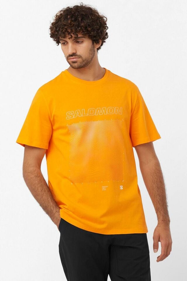 Salomon Graphic SS Tee Erkek T-Shirt-LC2247000