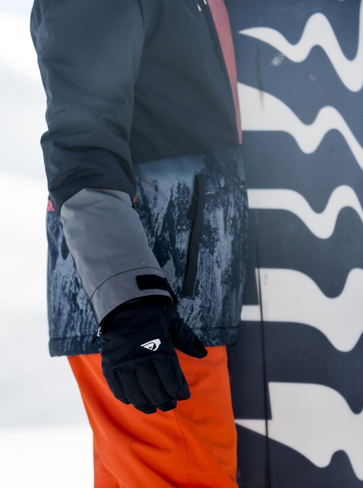 Quiksilver Mission Insulated 8-16 Yaş Çocuk Kayak Eldiveni-EQBHN03030
