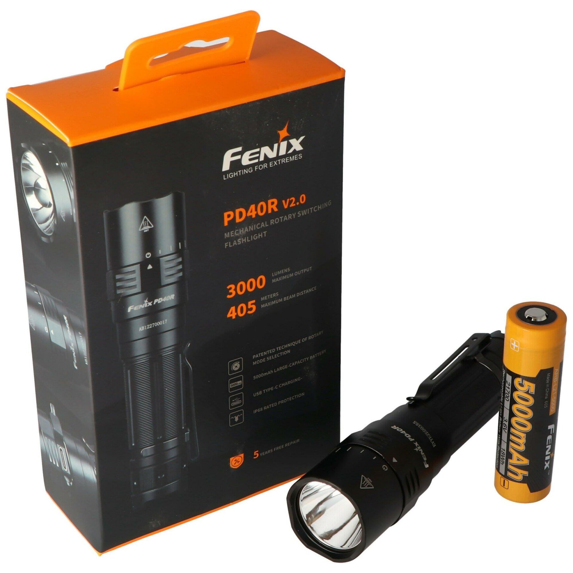 Fenix PD40R 3000 Lümen El Feneri-FENİXPD40R