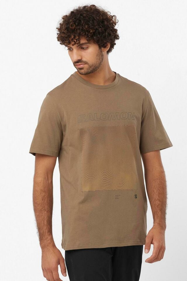 Salomon Graphic SS Tee Erkek T-Shirt-LC2247100