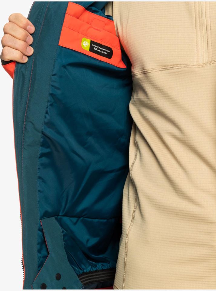 Quiksilver Mission Block Erkek Kayak/Snowboard Montu-EQYTJ03404