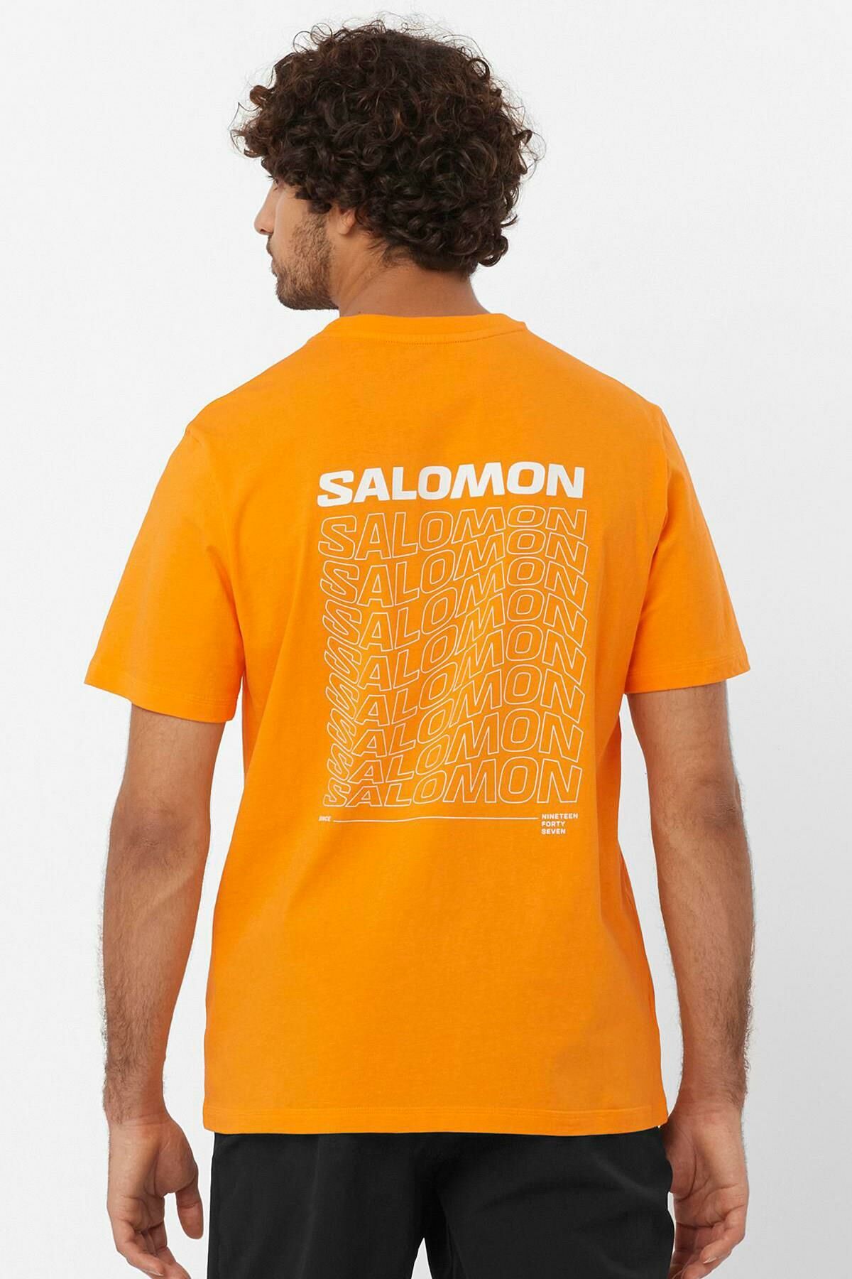 Salomon Graphic Perf SS Tee Erkek T-Shirt-LC2219700