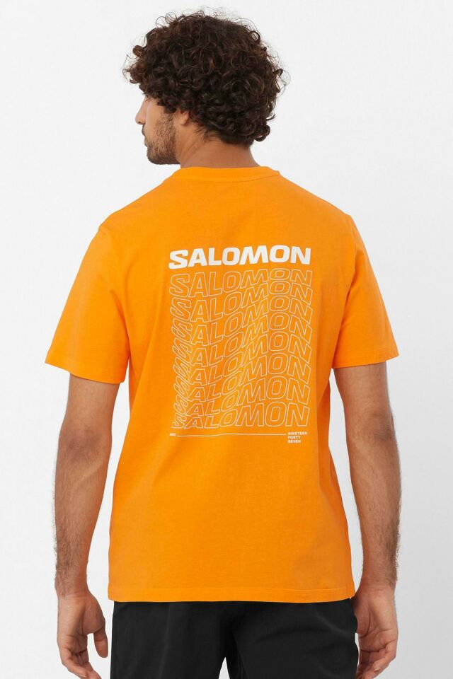 Salomon Graphic Perf SS Tee Erkek T-Shirt-LC2219700