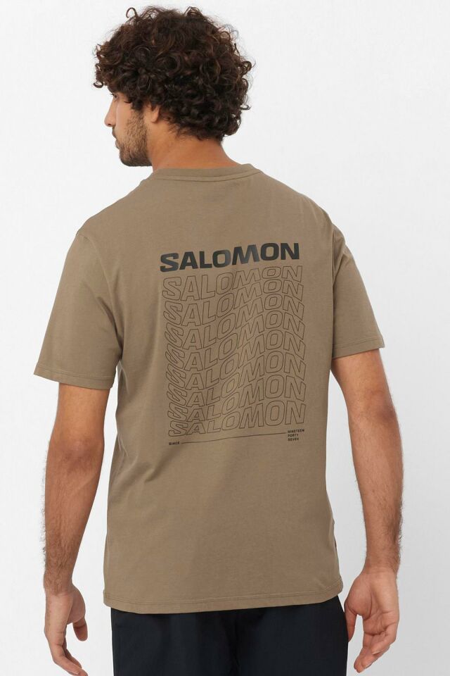 Salomon Graphic Perf SS Tee Erkek T-Shirt-LC2247200