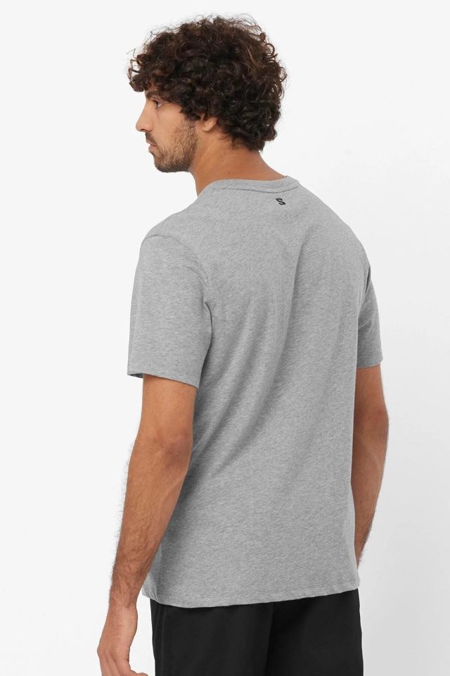 Salomon Sal Logo Perf SS Tee Erkek T-Shirt-LC2245600
