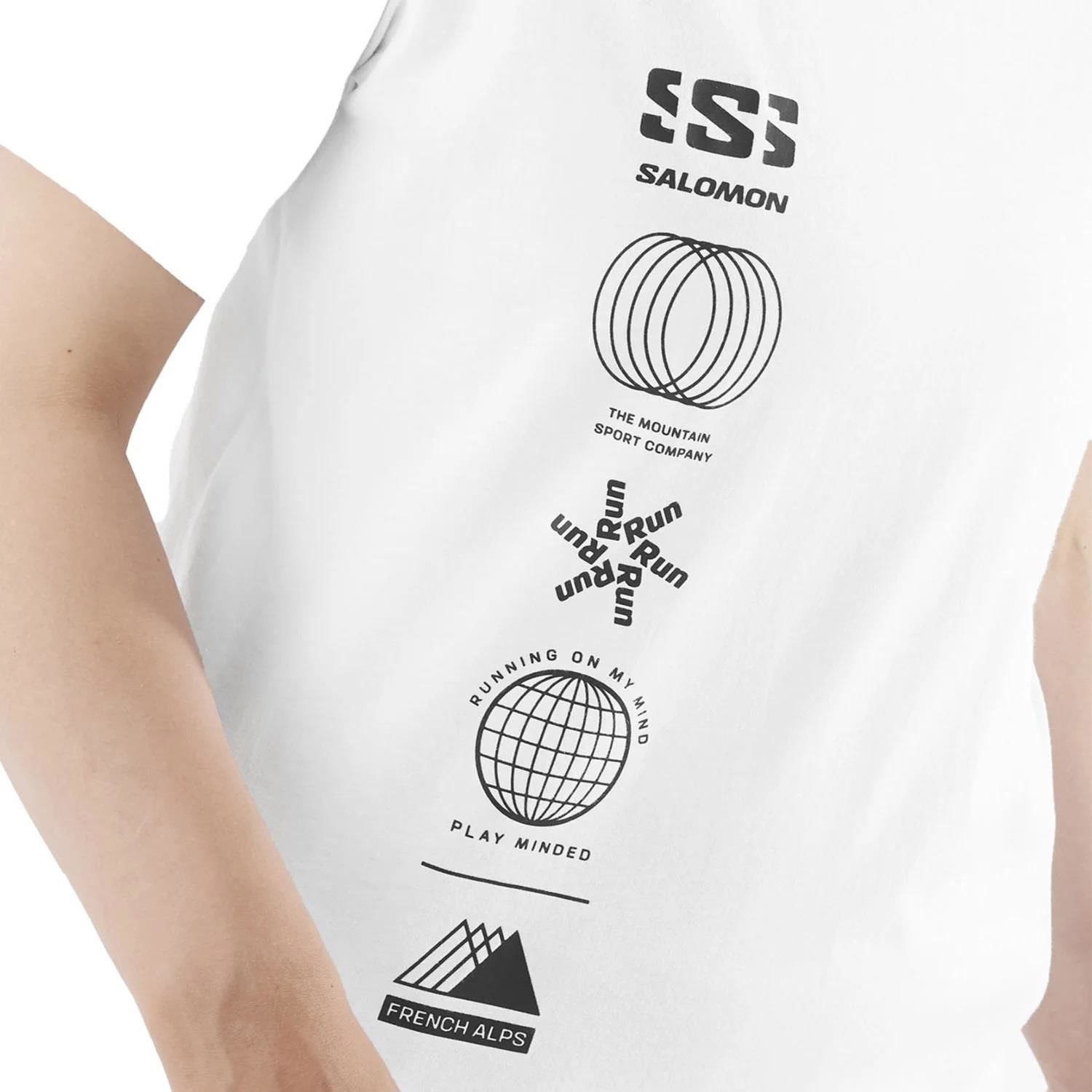 Salomon Logo Combo SS Tee Kadın T-Shirt-LC2233000