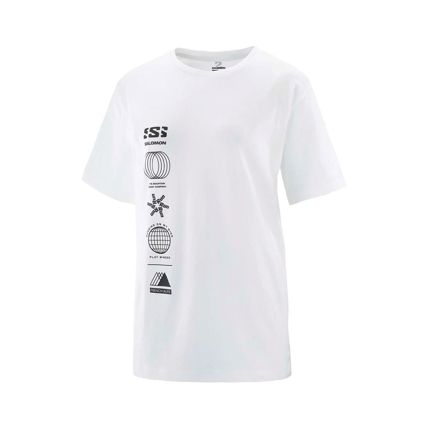 Salomon Logo Combo SS Tee Kadın T-Shirt-LC2233000