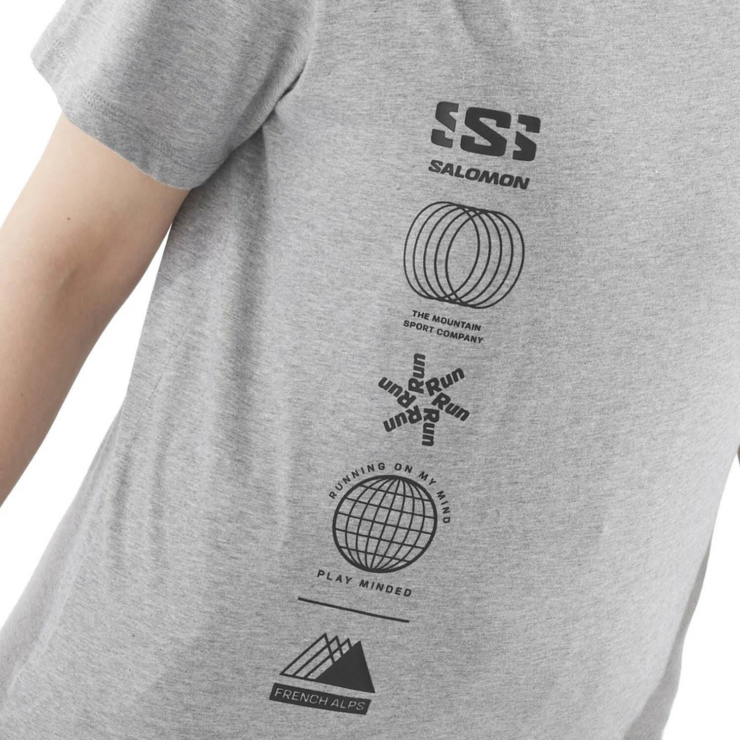 Salomon Logo Combo SS Tee Kadın T-Shirt-LC2232900