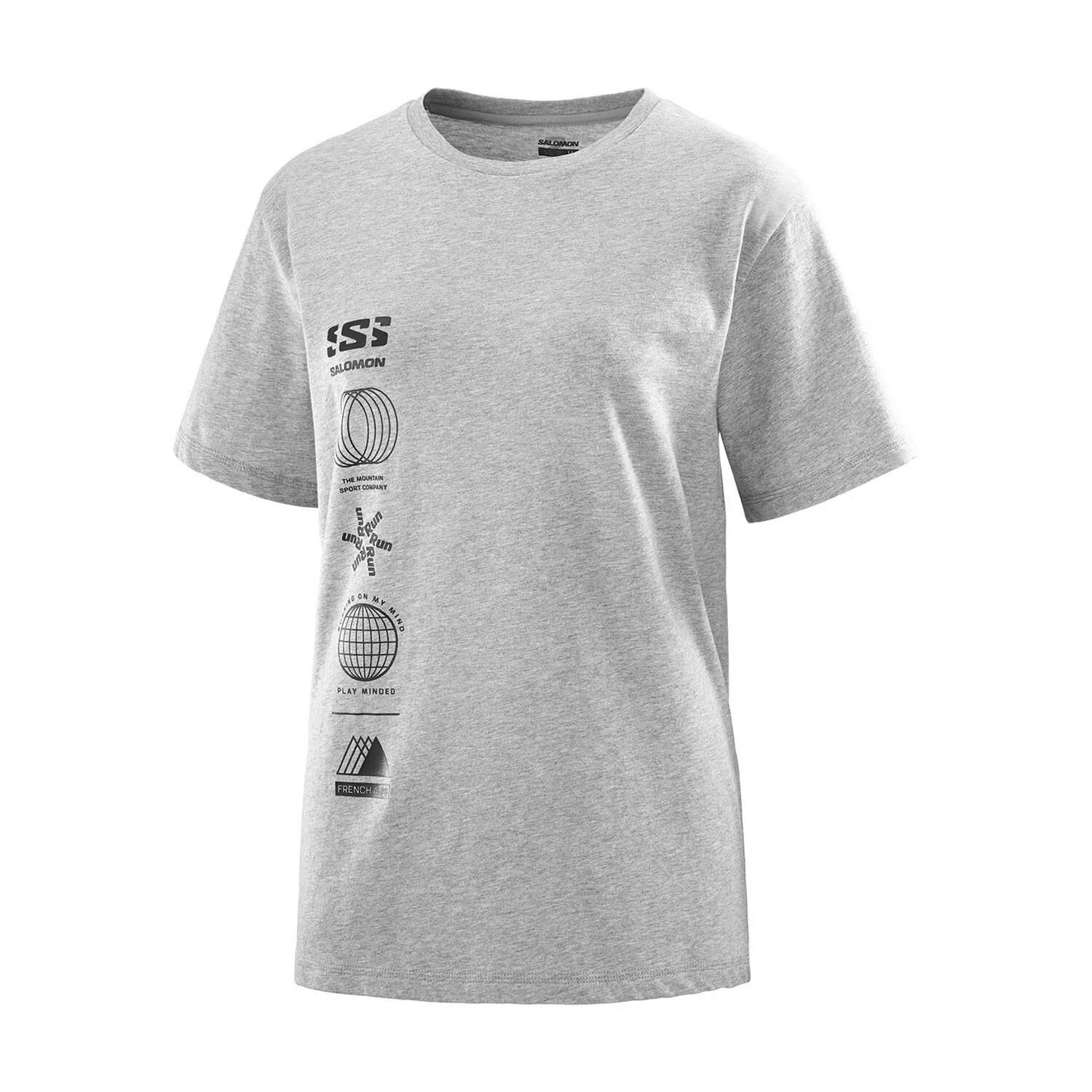 Salomon Logo Combo SS Tee Kadın T-Shirt-LC2232900