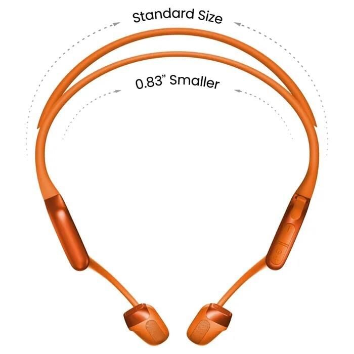 Shokz OpenRun Pro 2 Mini Kemik İletimli Bluetooth Kulaklık Turuncu-SH-S821MNORN