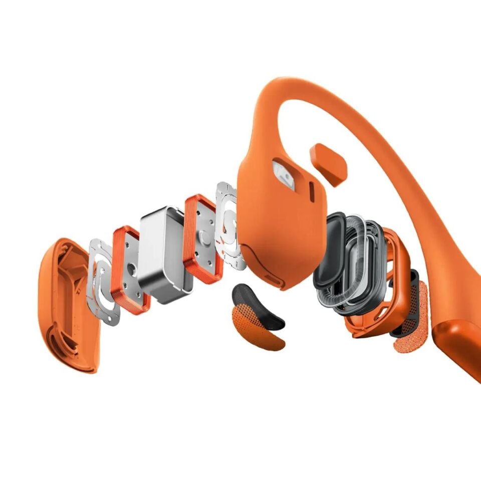 Shokz OpenRun Pro 2 Mini Kemik İletimli Bluetooth Kulaklık Turuncu-SH-S821MNORN