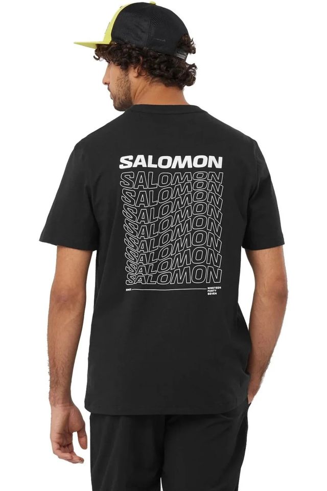 Salomon Graphic Perf SS Tee Erkek T-Shirt-LC2219400
