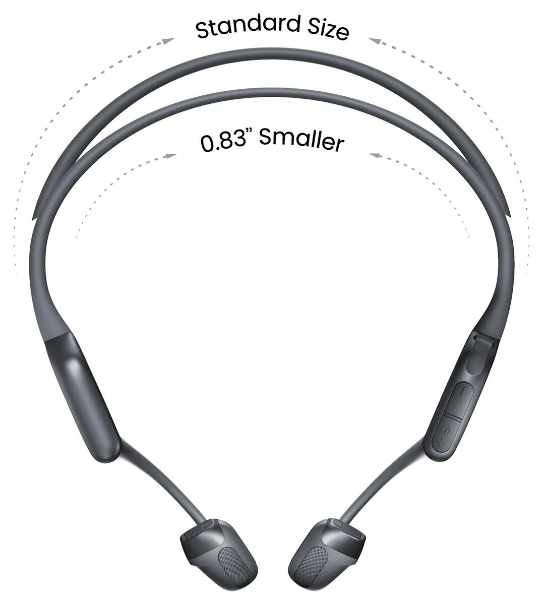 Shokz OpenRun Pro 2 Mini Kemik İletimli Bluetooth Kulaklık Siyah-SH-S821MNBLK