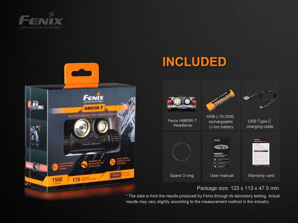 Fenix HM65R-T 1500 Lümen Kafa Feneri-FENİXHM65RT