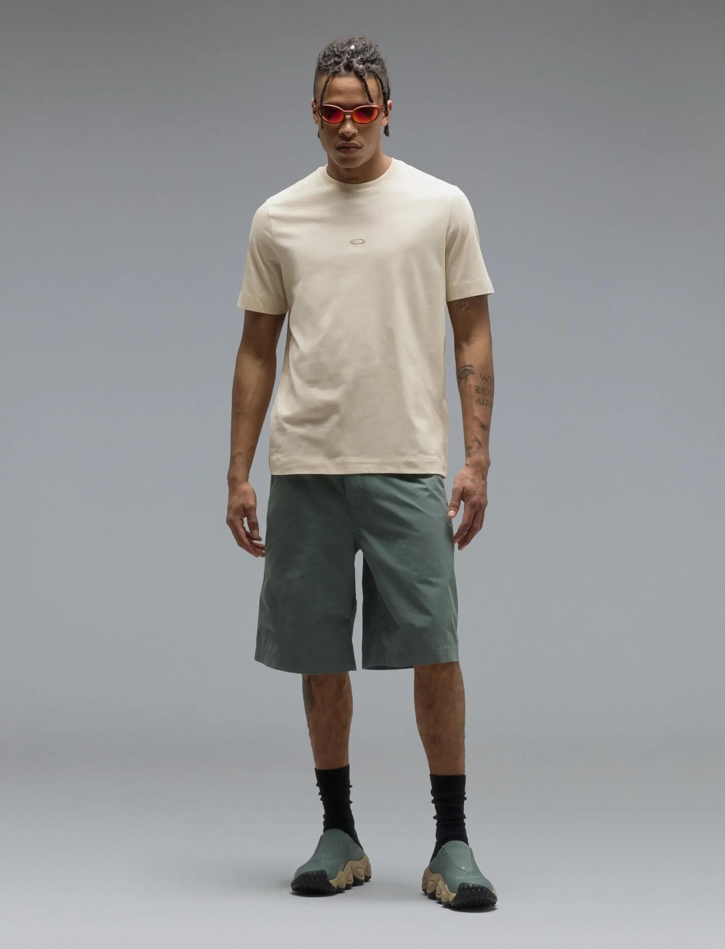 Oakley Stacked Flow Erkek T-Shirt-FOA407928MİS