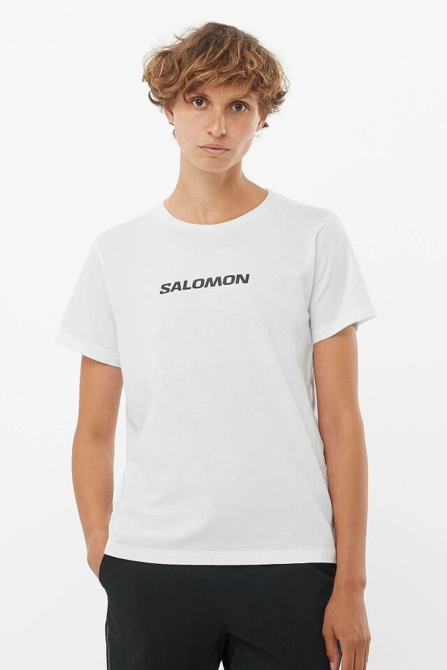 Salomon Logo SS Tee Kadın T-Shirt-LC2217600
