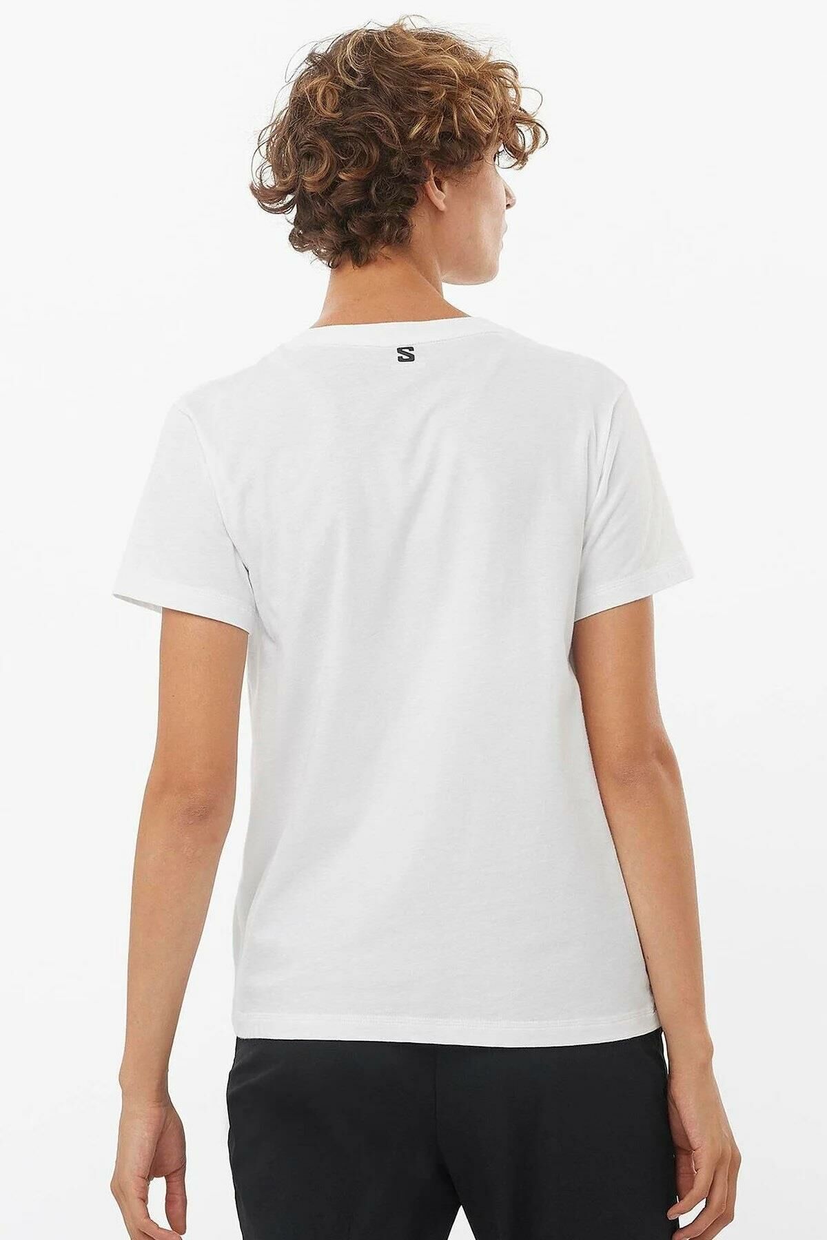 Salomon Logo SS Tee Kadın T-Shirt-LC2217600