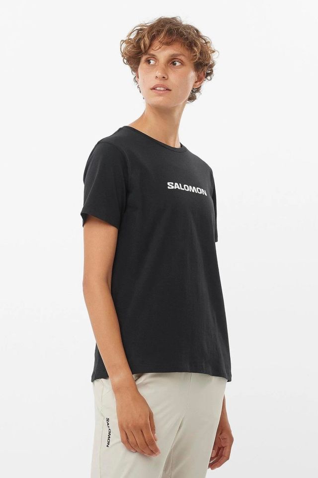 Salomon Logo SS Tee Kadın T-Shirt-LC2217700