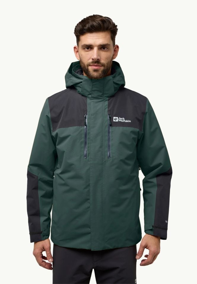 Jack Wolfskin Jasper 3IN1 Erkek Su Geçirmez Outdoor Mont-1115261