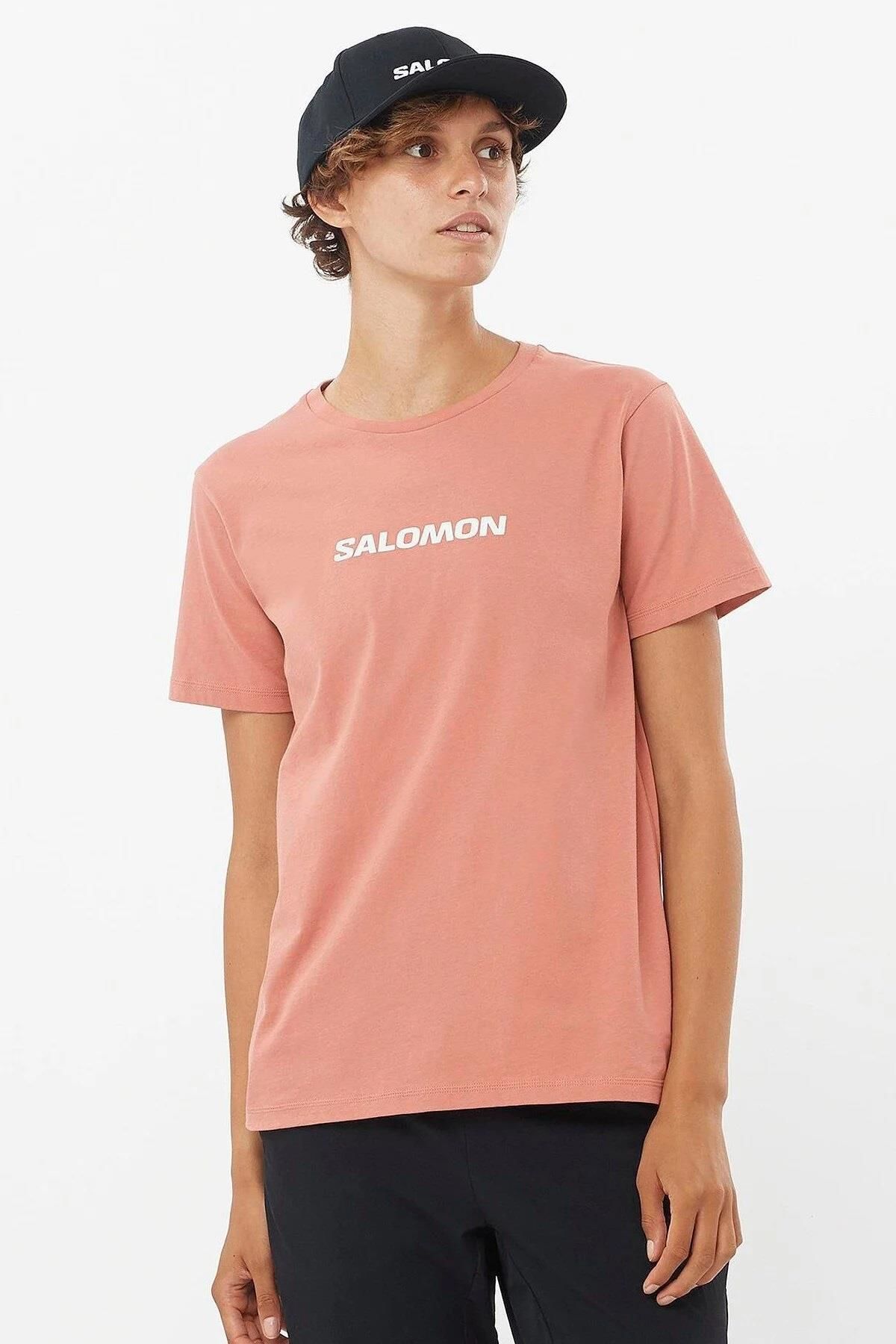 Salomon Logo SS Tee Kadın T-Shirt-LC2217800
