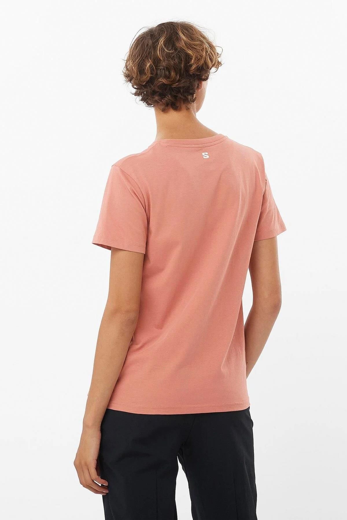 Salomon Logo SS Tee Kadın T-Shirt-LC2217800