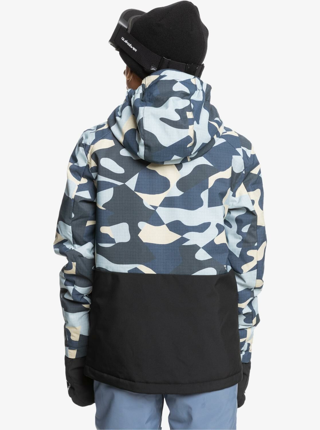 Quiksilver Mission Printed Block 4-16 Yaş Kayak/Snowboard Mont-EQBTJ03196