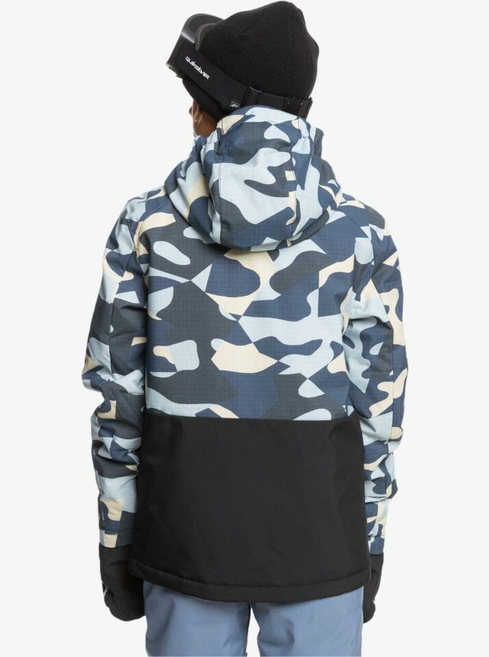 Quiksilver Mission Printed Block 4-16 Yaş Kayak/Snowboard Mont-EQBTJ03196