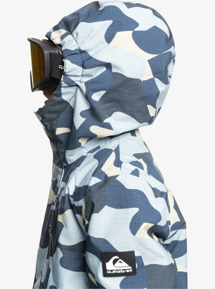 Quiksilver Mission Printed Block 4-16 Yaş Kayak/Snowboard Mont-EQBTJ03196