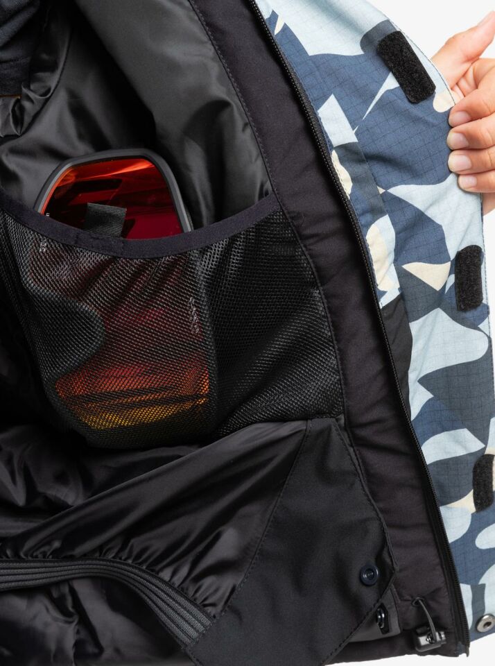 Quiksilver Mission Printed Block 4-16 Yaş Kayak/Snowboard Mont-EQBTJ03196