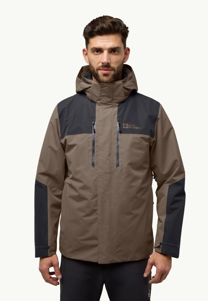 Jack Wolfskin Jasper 3IN1 Erkek Su Geçirmez Outdoor Mont-1115261