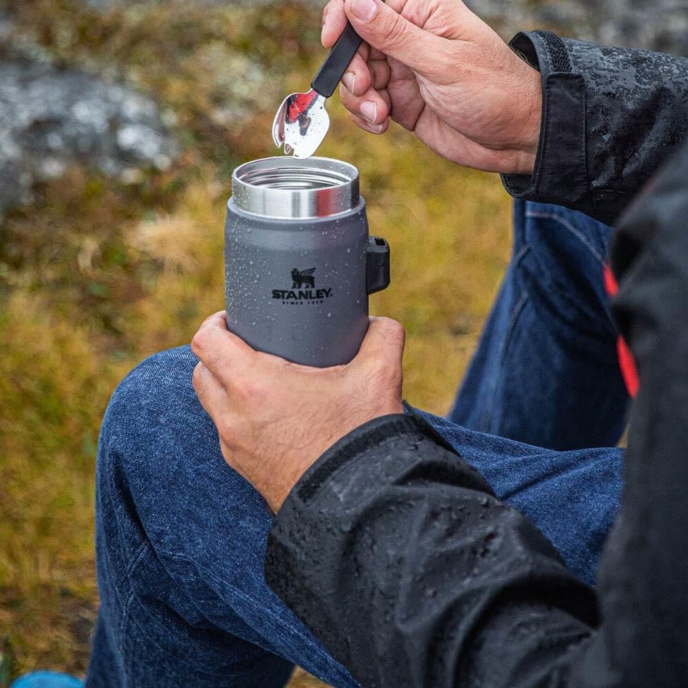 Stanley Klasik Paslanmaz Çelik Yemek Termosu Kaşıklı 0,40 LT-10-09382-081