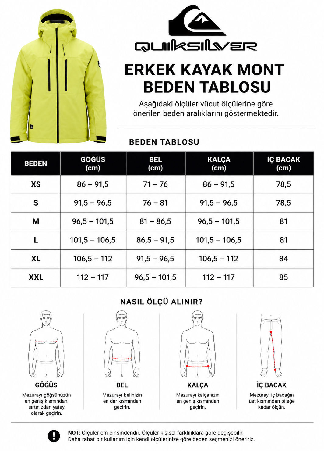 Quiksilver Dawson Erkek Kayak/Snowboard Mont-EQYTJ03451