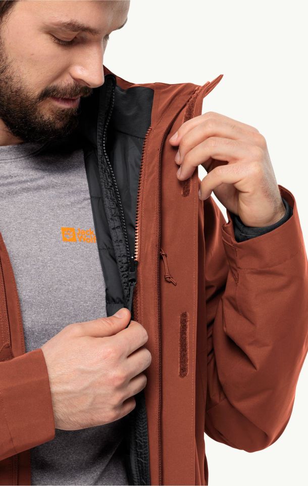 Jack Wolfskin Luntal 3IN1 Erkek Outdoor Mont-1116251