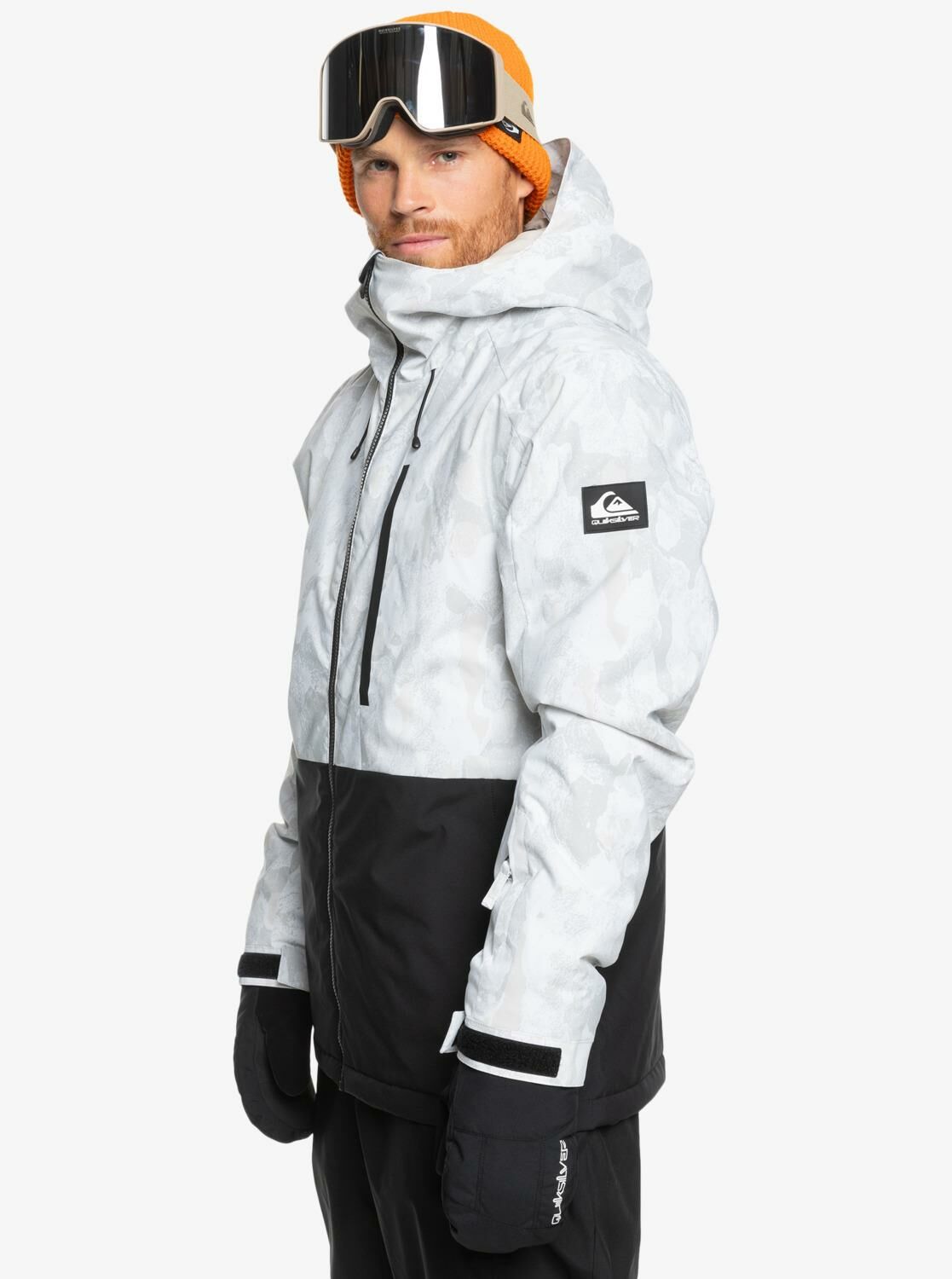 Quiksilver Missinon Printed Block Erkek Kayak/Snowboard Mont-EQYTJ03478