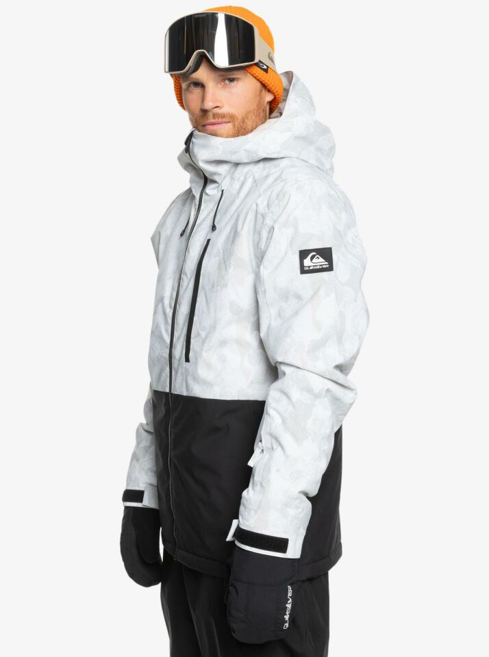 Quiksilver Missinon Printed Block Erkek Kayak/Snowboard Mont-EQYTJ03478
