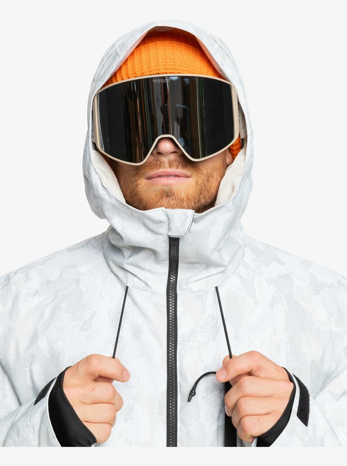 Quiksilver Missinon Printed Block Erkek Kayak/Snowboard Mont-EQYTJ03478