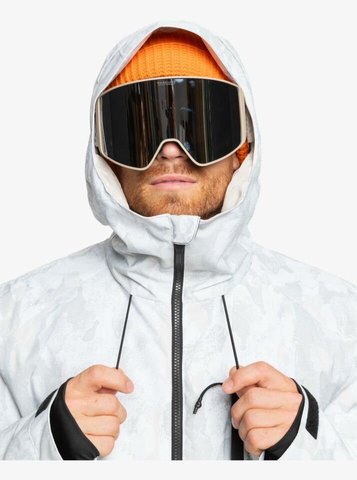 Quiksilver Missinon Printed Block Erkek Kayak/Snowboard Mont-EQYTJ03478