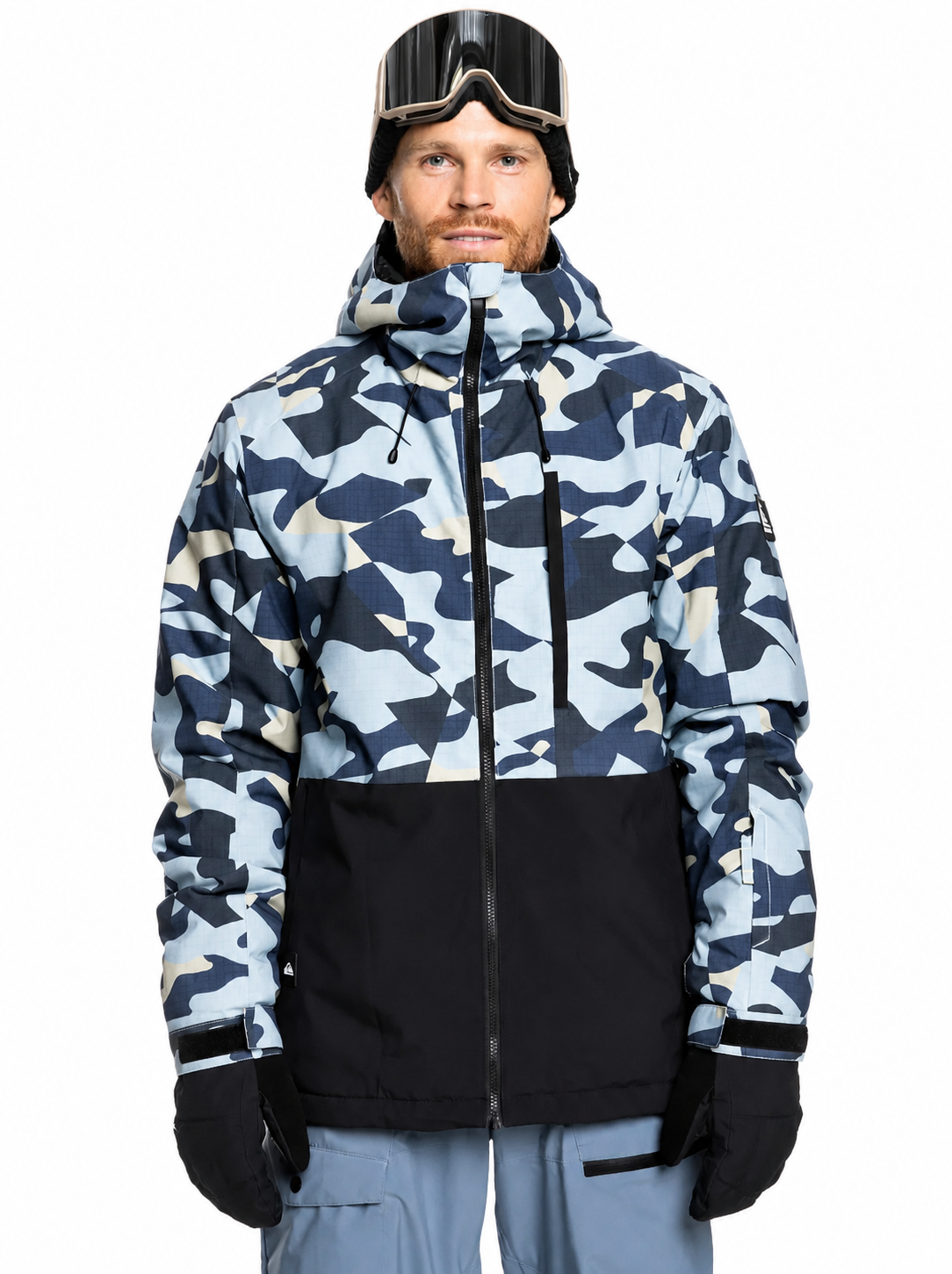 Quiksilver Missinon Printed Block Erkek Kayak/Snowboard Mont-EQYTJ03478