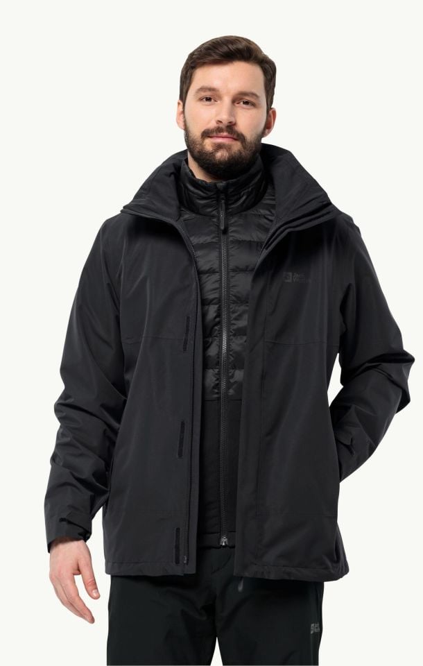 Jack Wolfskin Luntal 3IN1 Erkek Outdoor Mont-1116251