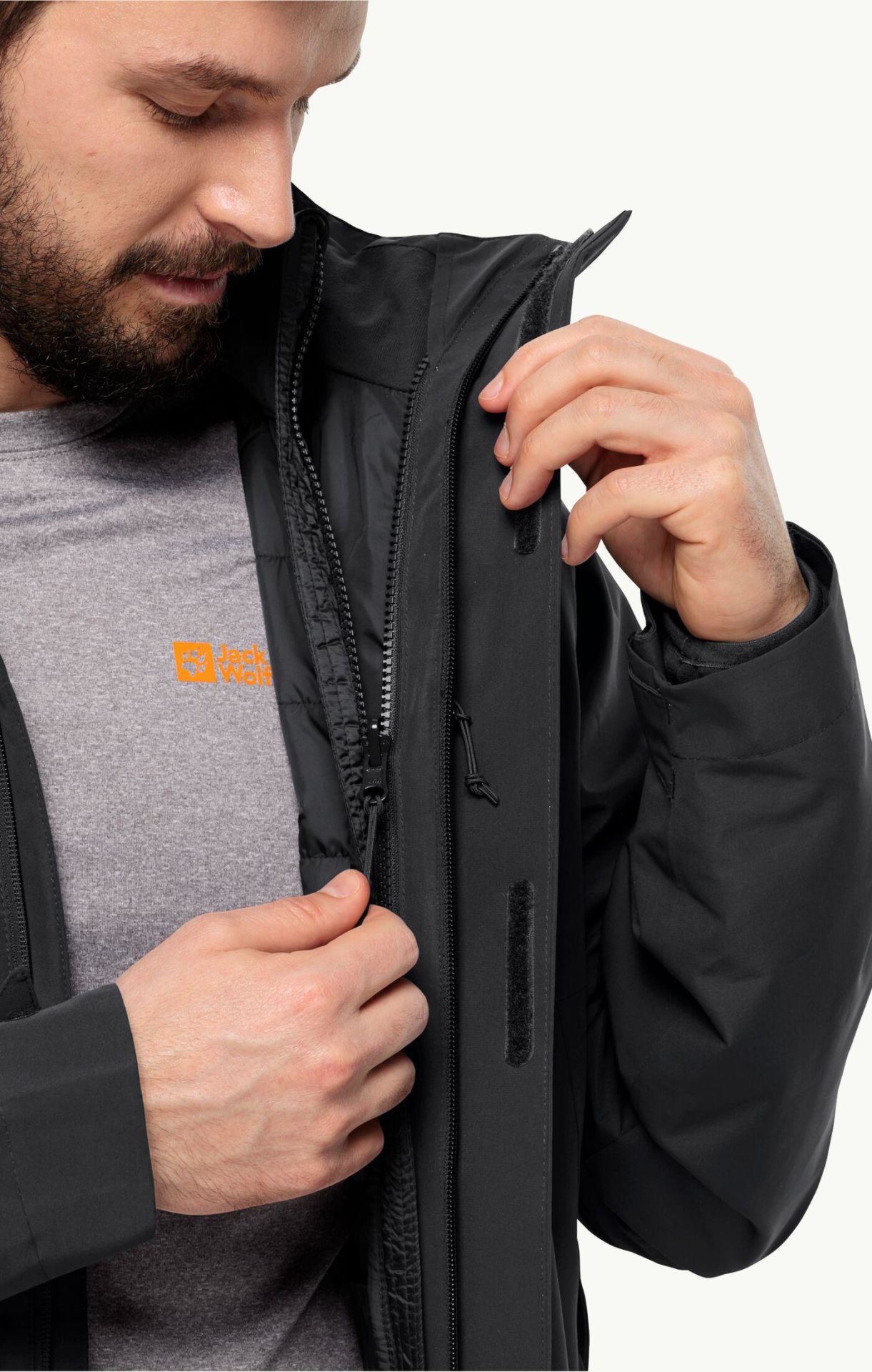 Jack Wolfskin Luntal 3IN1 Erkek Outdoor Mont-1116251