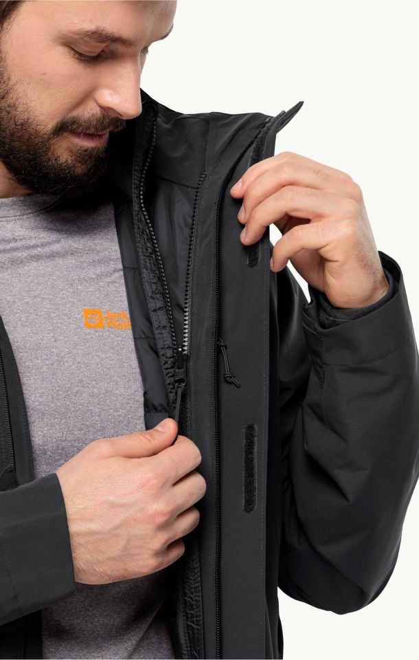 Jack Wolfskin Luntal 3IN1 Erkek Outdoor Mont-1116251
