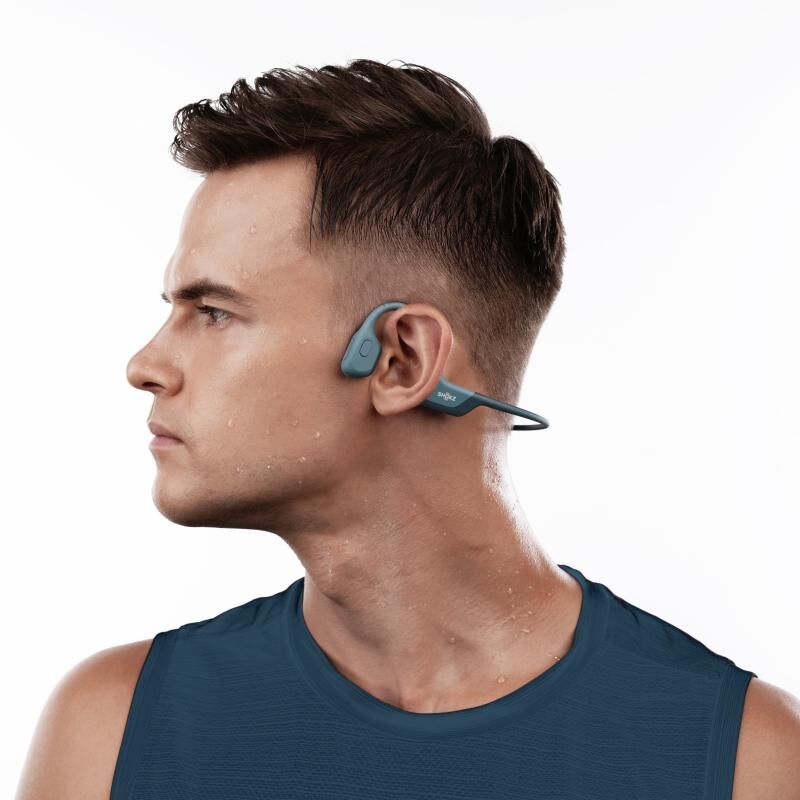 Shokz OpenRun Pro Mavi Kemik İletimli Bluetooth Kulaklık-AS801365