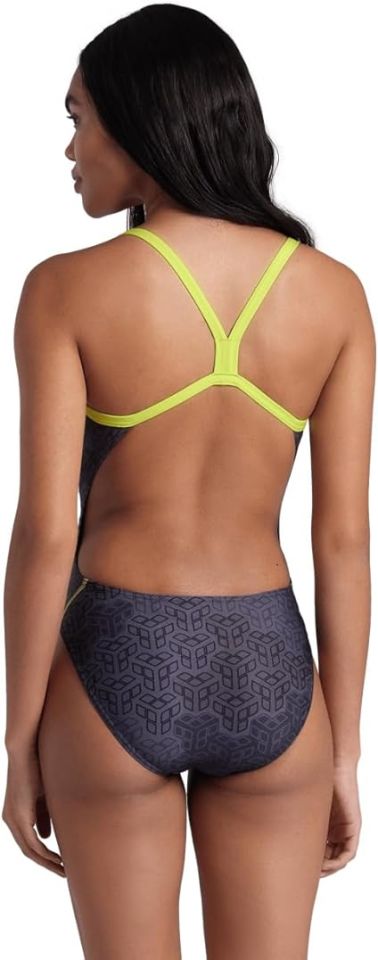 Arena Camo Kikko Swimsuit Challe Kadın Yüzücü Mayosu-007160