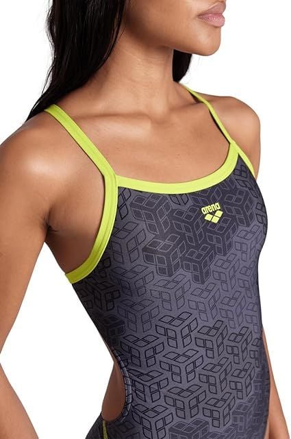 Arena Camo Kikko Swimsuit Challe Kadın Yüzücü Mayosu-007160