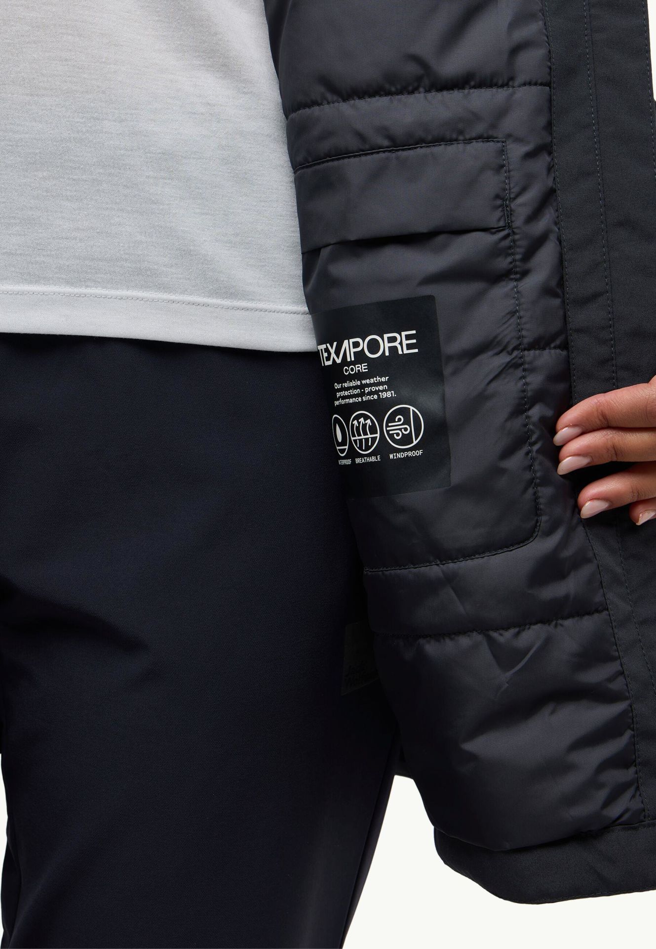 Jack Wolfskin Tempelhop Su Geçirmez Kadın Mont-A60202